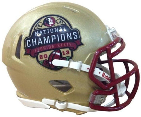 Florida Seminoles 2013 BCS National Champions Unsigned Speed Mini Helmet