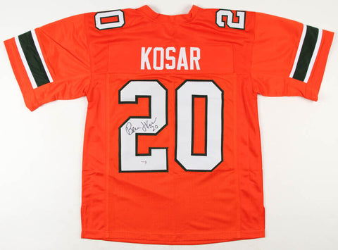 Bernie Kosar Signed Miami Hurricanes Jersey (PSA COA) 1983 National Champion Q.B