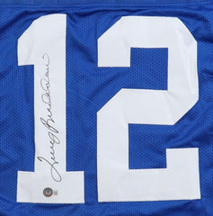 College Authentics Terry Bradshaw Autographed Signed Louisiana La Tech Bulldogs #12 Jersey JSA