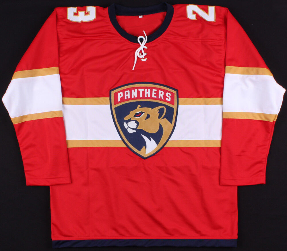 Connor Brickley Signed Panthers Jersey (Beckett COA) Playing career 2014–present