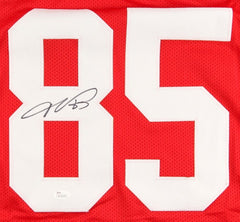 Vernon Davis Signed 49ers Jersey (JSA COA) 2× Pro Bowl (2009, 2013)