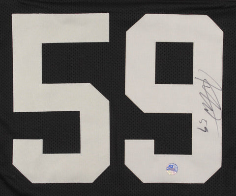 Maxx Crosby Signed Las Vegas Raiders Jersey (JSA COA) 2019 4th Round Pick  D.E.