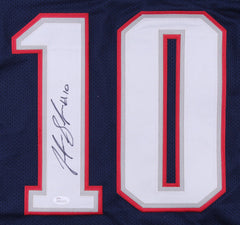 Josh Gordon Signed New England Patriots Jersey (JSA COA) Pro Bowl