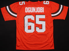 Larry Ogunjobi Signed Cleveland Browns Jersey (JSA COA) 2017 3rd Rd Draft Pick