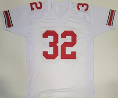 TreVeyon Henderson Signed Ohio State Buckeyes Jersey (Beckett) Jr. Running Back