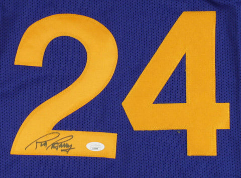 Rick Barry Signed San Francisco Warriors Jersey (JSA COA) "The Miami Greyhound"