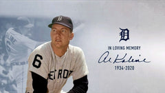 Al Kaline Signed LE #65 of 200 AL Baseball Display w/Case (Beckett LOA) Tigers