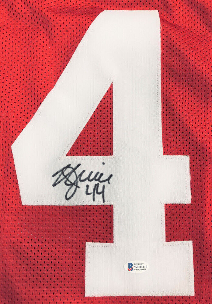 Kyle Juszczyk Signed San Francisco 49ers Jersey (Beckett COA) Niners F –