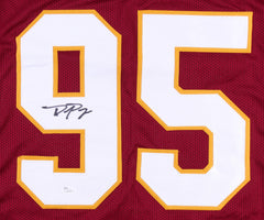 Daron Payne Signed Redskins Jersey (JSA Holo) Washington's 2018 #1 Draft Pick NT