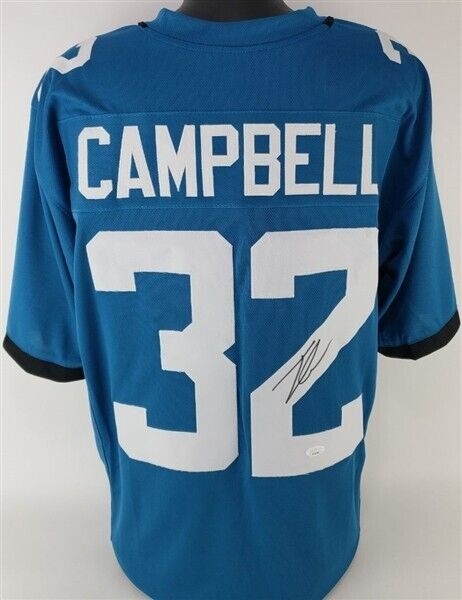 Tyson Campbell Signed Jacksonville Jaguars Jersey (JSA COA) 2021 2nd R –