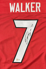 Quay Walker Signed Georgia Bulldog Jersey (Beckett) 2022 Packers 1st Round Pk LB