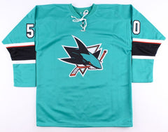 Chris Tierney Signed Sharks Jersey (Beckett) 55th Overall Pick 2012 NHL Draft