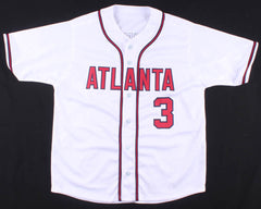 Dale Murphy Signed Atlanta Braves White Jersey (PSA COA) 2×NL MVP (1982 & 1983)