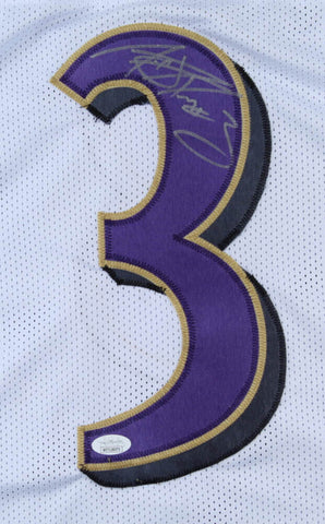 Matt Stover Signed Ravens Jersey (JSA COA) Baltimore 2xSuper Bowl Champ / Kicker