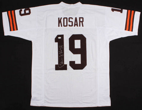 Bernie Kosar Signed Cleveland Browns Jersey (JSA COA) 2xPro Bowl QB / U of Miami