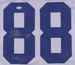 Drew Pearson Signed Dallas Cowboys Jersey Inscribed "HOF'21" (JSA COA)