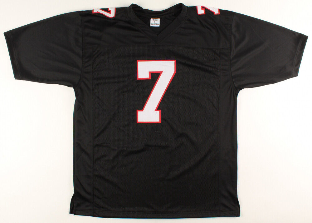 Michael Vick Signed Falcons Jersey (JSA COA)  NFL Comeback Player the Year 2010