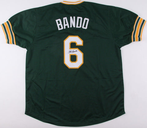 Sal Bando Signed Athletics Jersey (JSA COA) 3×World Series Champion (1972–1974)
