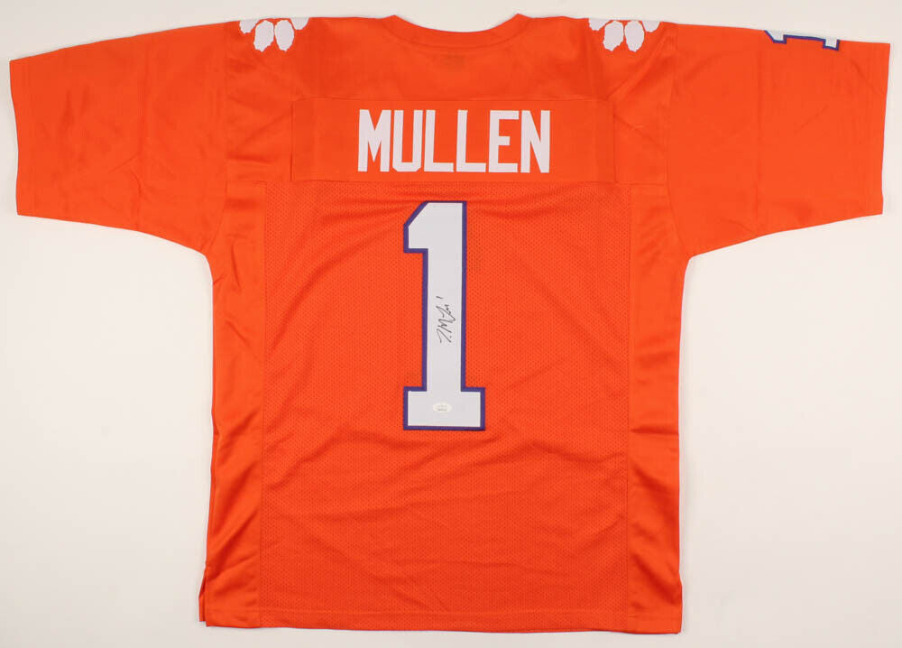 Trayvon Mullen Signed Clemson Tigers Jersey (JSA) 2nd Rd Pck 2019