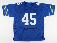 Kenny Easley Signed Seahawks Jersey Inscribed " HOF '17" (JSA COA) 5xPro Bowl DB