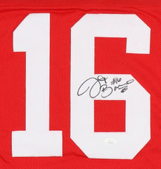 J.T. Barrett Signed Ohio State Buckeyes Jersey (JSA) 38-6 Career Record at Q.B.