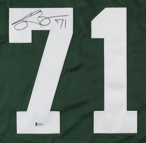 Joe Barry Signed Packers Jersey (Beckett COA) Current Green Bay Defensive Coord.