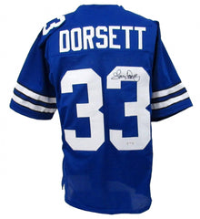 Tony Dorsett Signed Dallas Cowboys Jersey (PSA COA) 4×Pro Bowl (1978, 1981–1983)