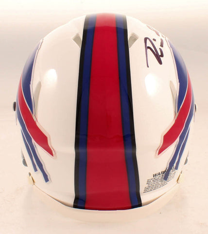Devin Singletary Signed Bills Speed Mini-Helmet (JSA COA) Buffalo's Feature Back