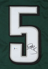 Donovan McNabb Signed Philadelphia Eagles Career Highlight Jersey (Beckett COA)