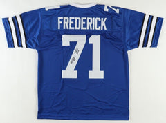 Andy Frederick Signed Dallas Cowboys Jersey "SB XII", "SB XIII", "SB XX" JSA COA