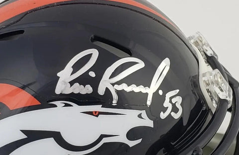 Bill Romanowski Signed Denver Broncos Mini-Helmet JSA COA/ 2xPro Bowl Linebacker