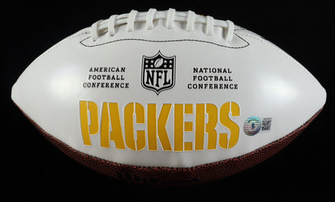 Antonio Freeman Signed Green Bay Packers Logo Football / Super Bowl XXXI Champ
