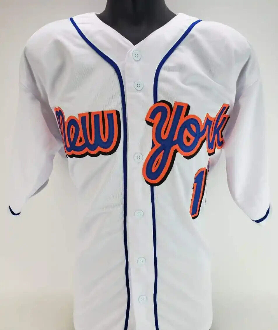 Darryl Strawberry Signed Mets Jersey (Beckett) 4x New York World Series Champion