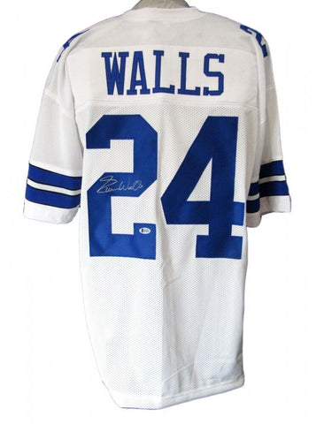 Everson Walls Signed Dallas Cowboys Jersey (Beckett) Super Bowl XXV Champion