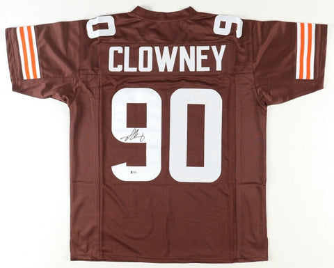 Jadeveon Clowney Signed Cleveland Browns Jersey (Beckett) 2014 #1 Overall Pick