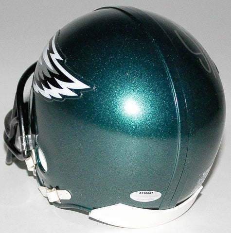 Donovan McNabb Signed Philadelphia Eagles Mini-Helmet (Schwartz COA) Pro Bowl QB